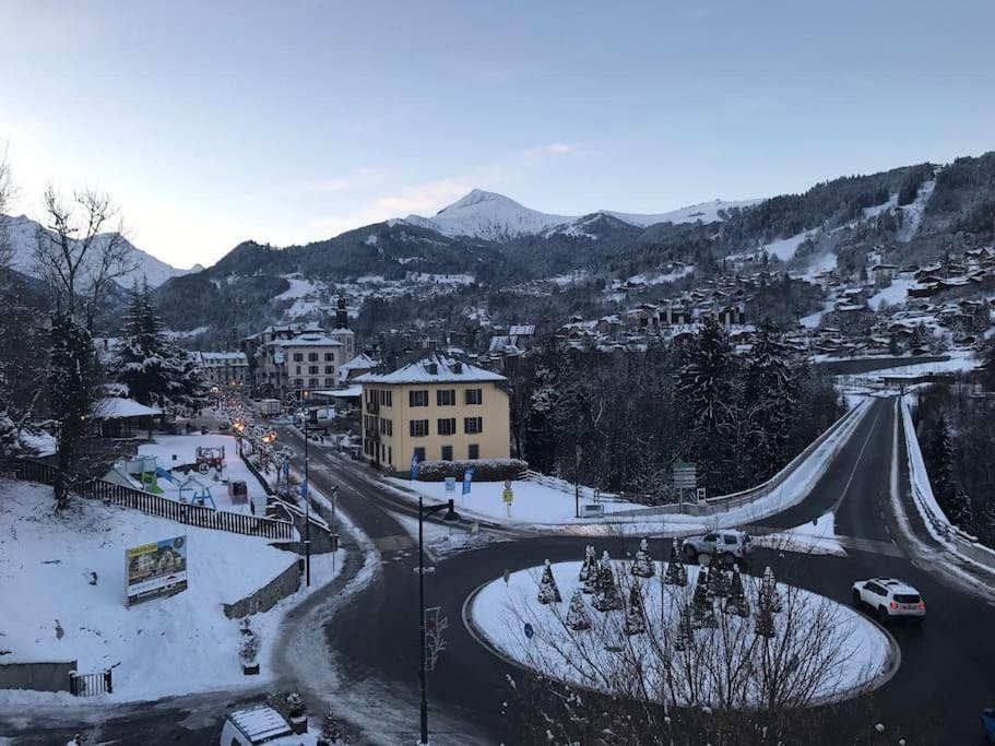 Appart Cosy Et Lumineux Au Coeur De Saint Gervais Esterno foto
